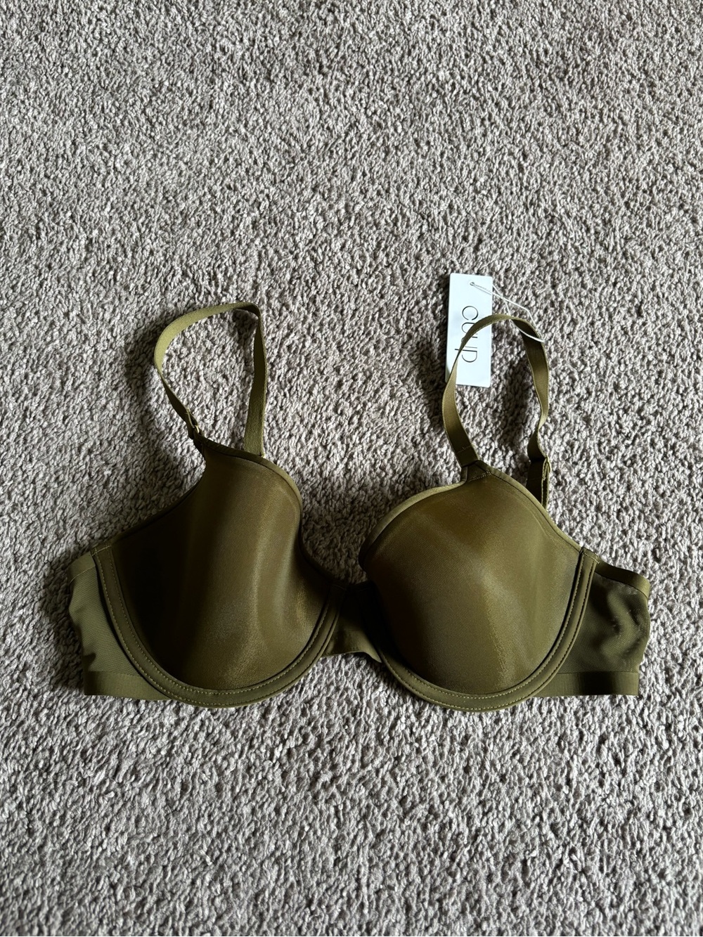 NWT Discounted Cuup Mesh Moss Demi 34C